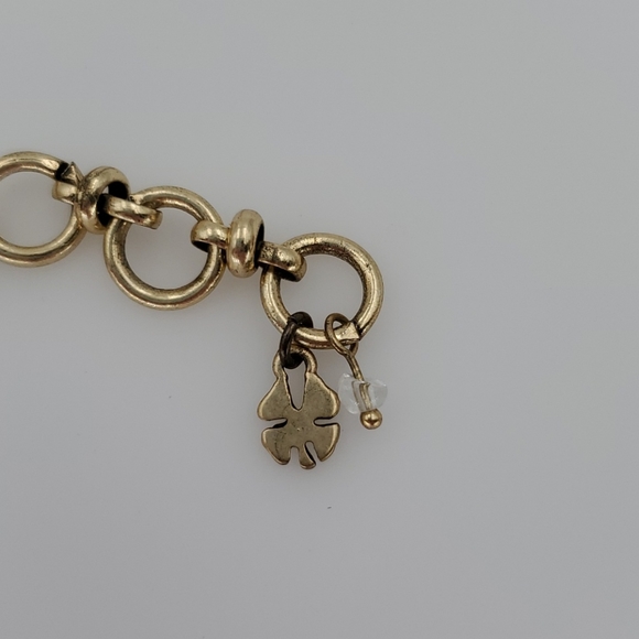 Lucky Brand Dark Orange Rhinestone Necklace - Picture 5 of 7